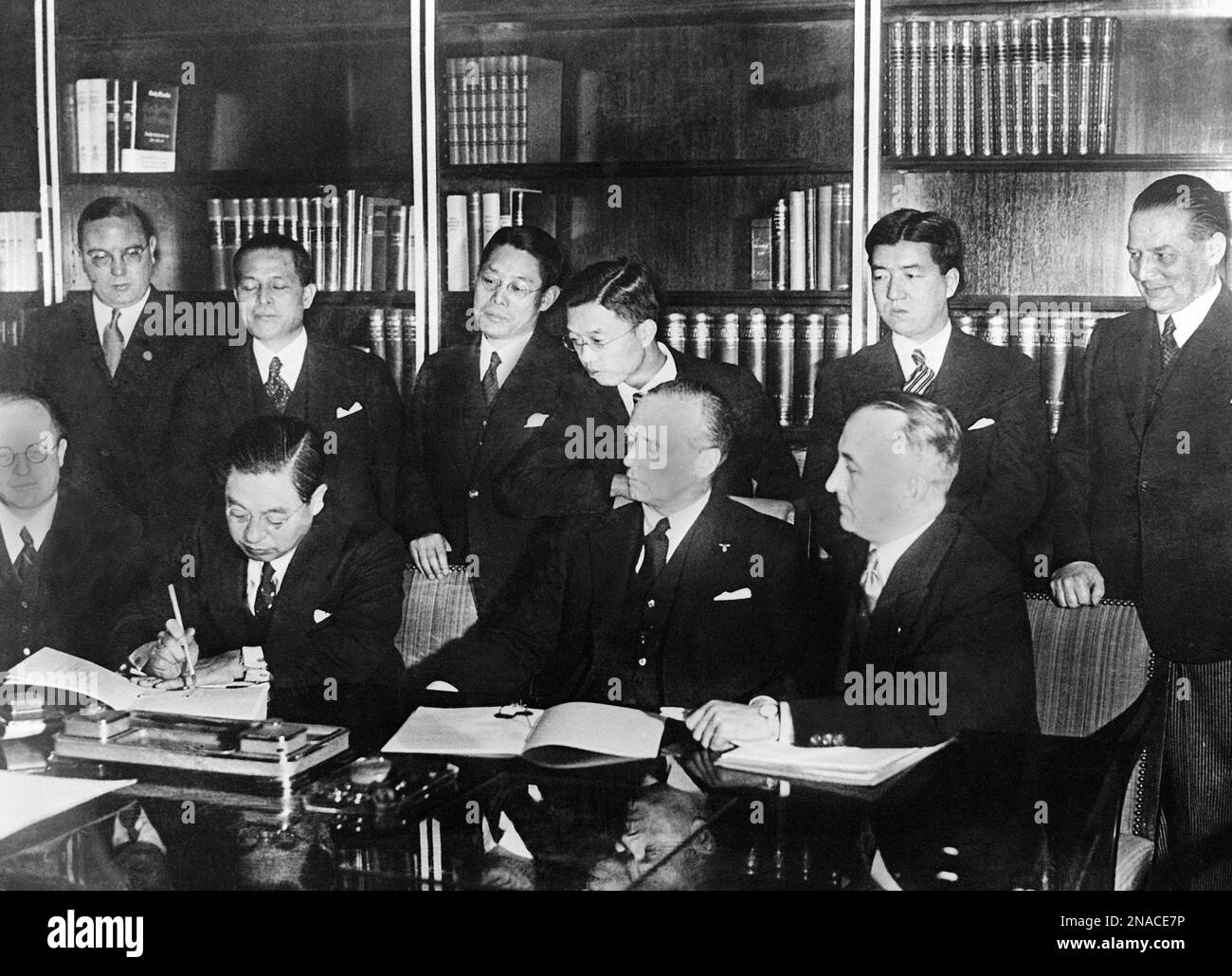 The GermanJapanese fiveyear pact directed against the Communist