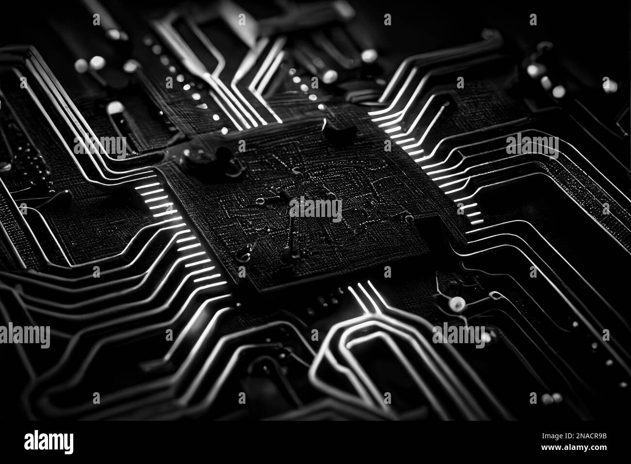 Generative ai technology Black and White Stock Photos & Images - Alamy