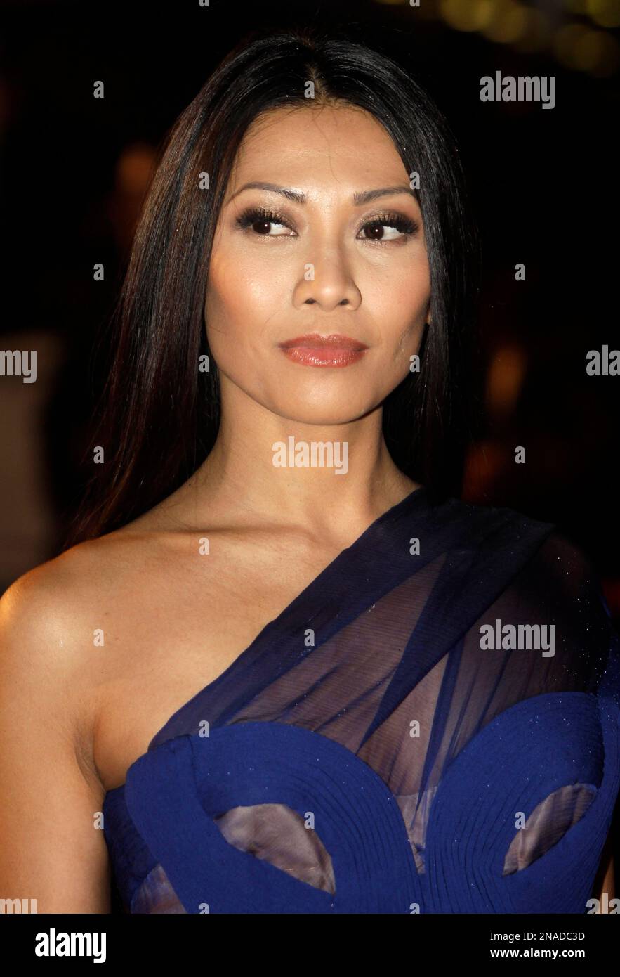 Indonesian singer-songwriter Anggun arrives at the Cannes festival