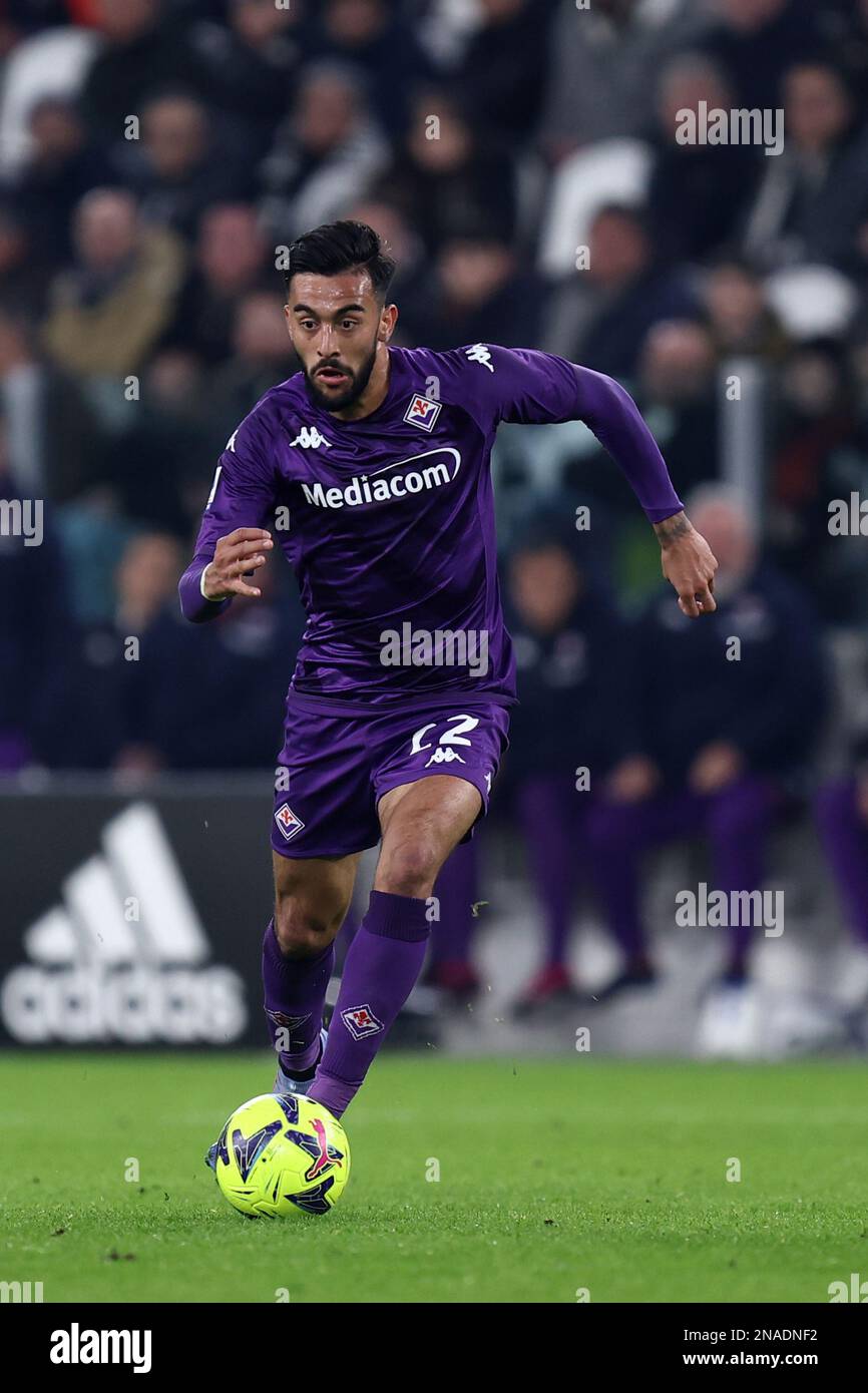 Florence, Italy. 19th Feb, 2023. Nicolas Gonzalez (ACF Fiorentina) during ACF  Fiorentina vs Empoli FC, italian soccer Serie A match in Florence, Italy,  February 19 2023 Credit: Independent Photo Agency/Alamy Live News