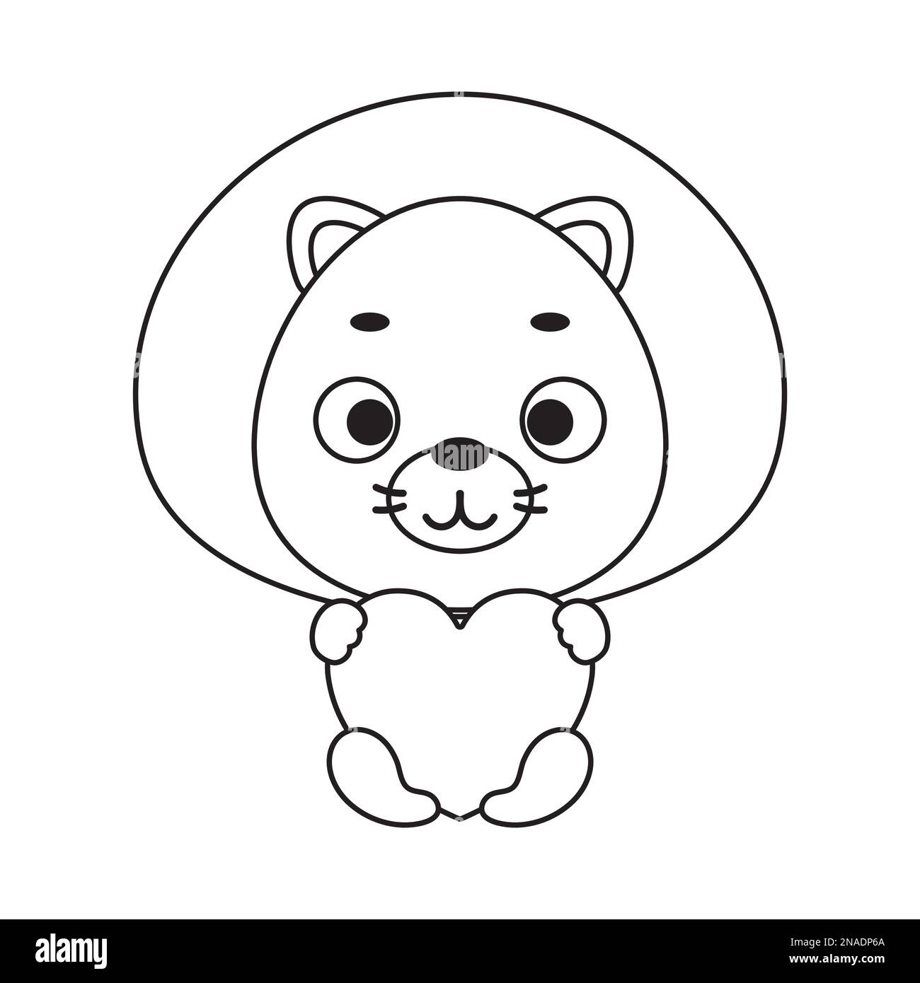 Boy coloring page vect hi-res stock photography and images - Alamy