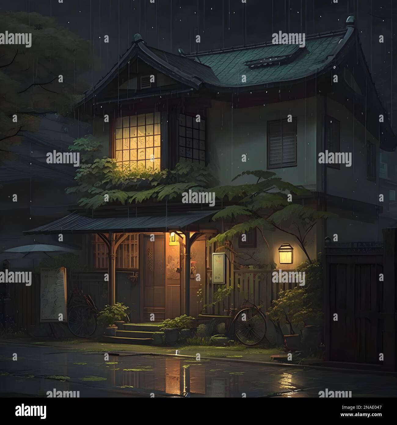 Vector illustration house hi-res stock photography and images - Alamy