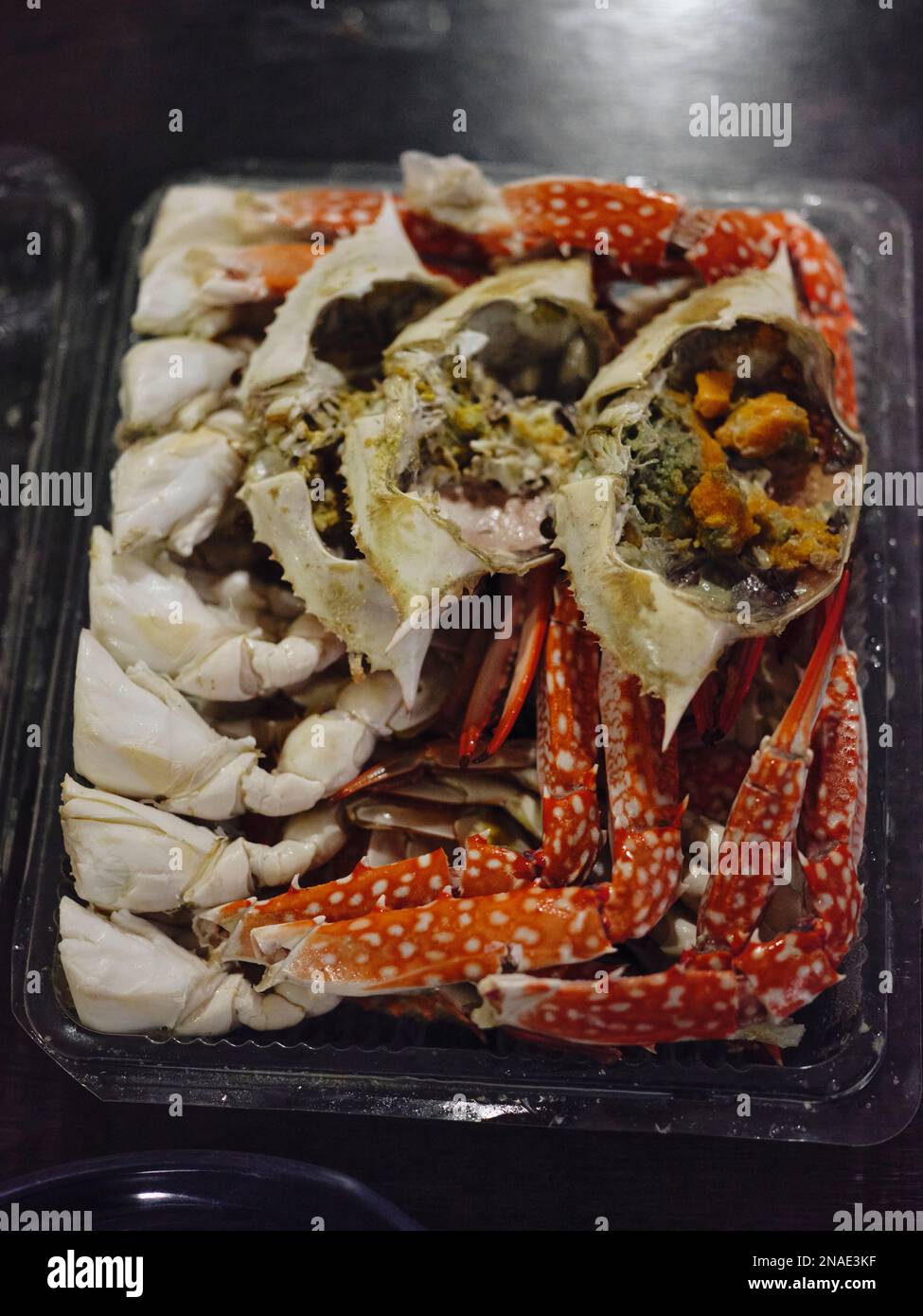 Steamed crab meat from blue crab Stock Photo Alamy