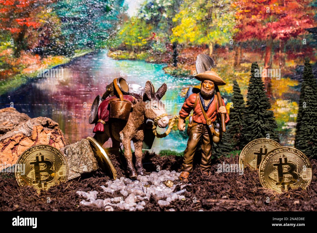 Goldrausch hi-res stock photography and images - Alamy