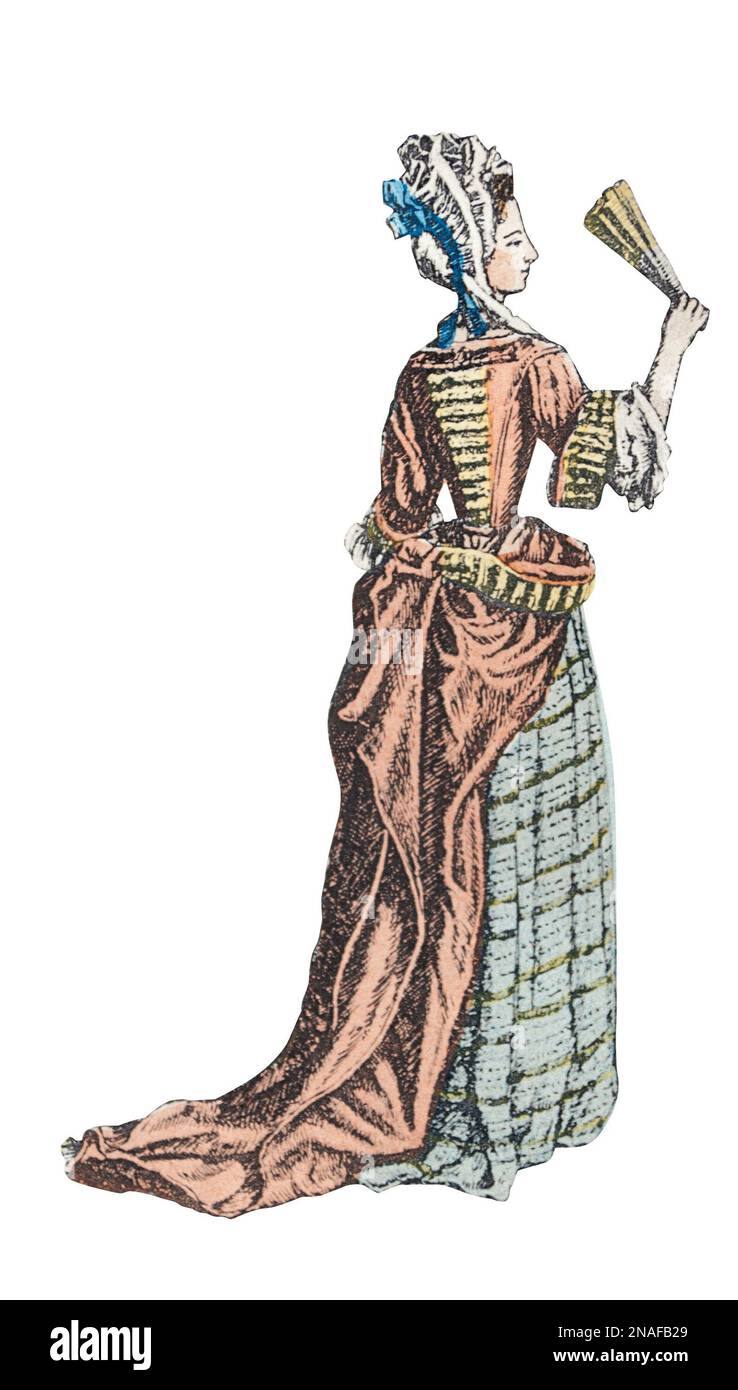 Woman historical culture fashion Cut Out Stock Images & Pictures - Alamy