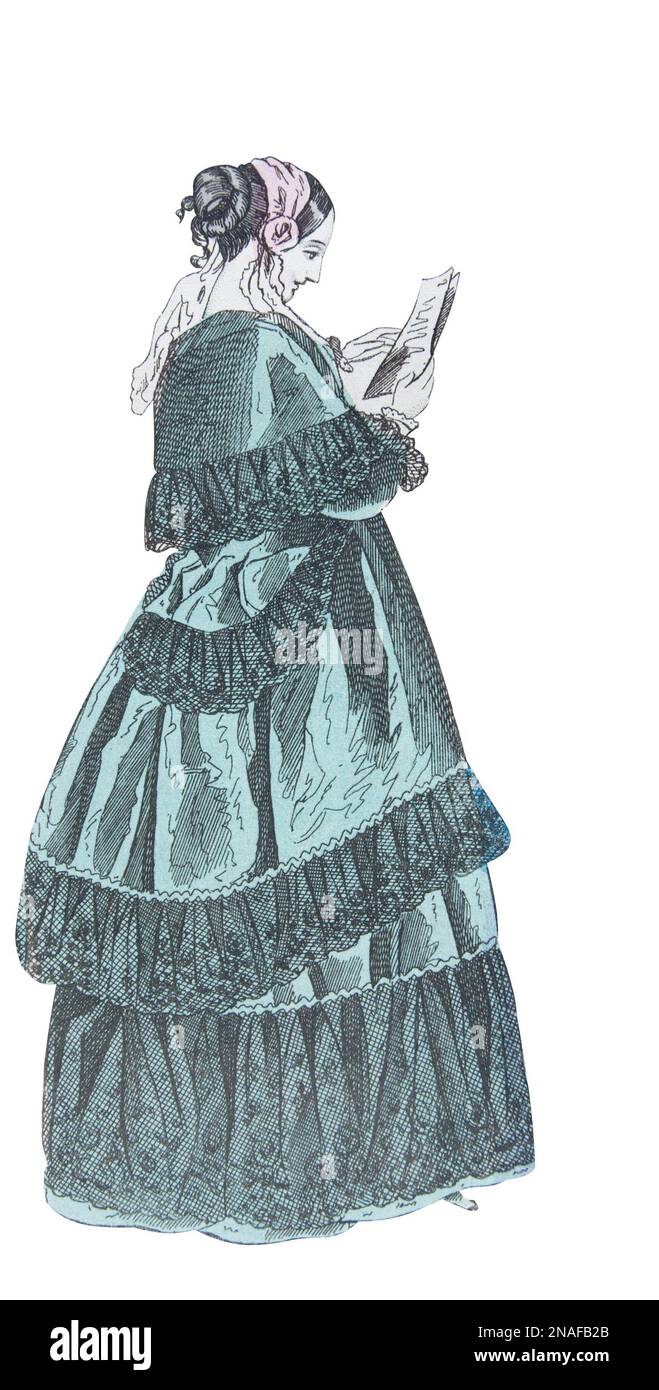 Woman historical culture fashion Cut Out Stock Images & Pictures - Alamy