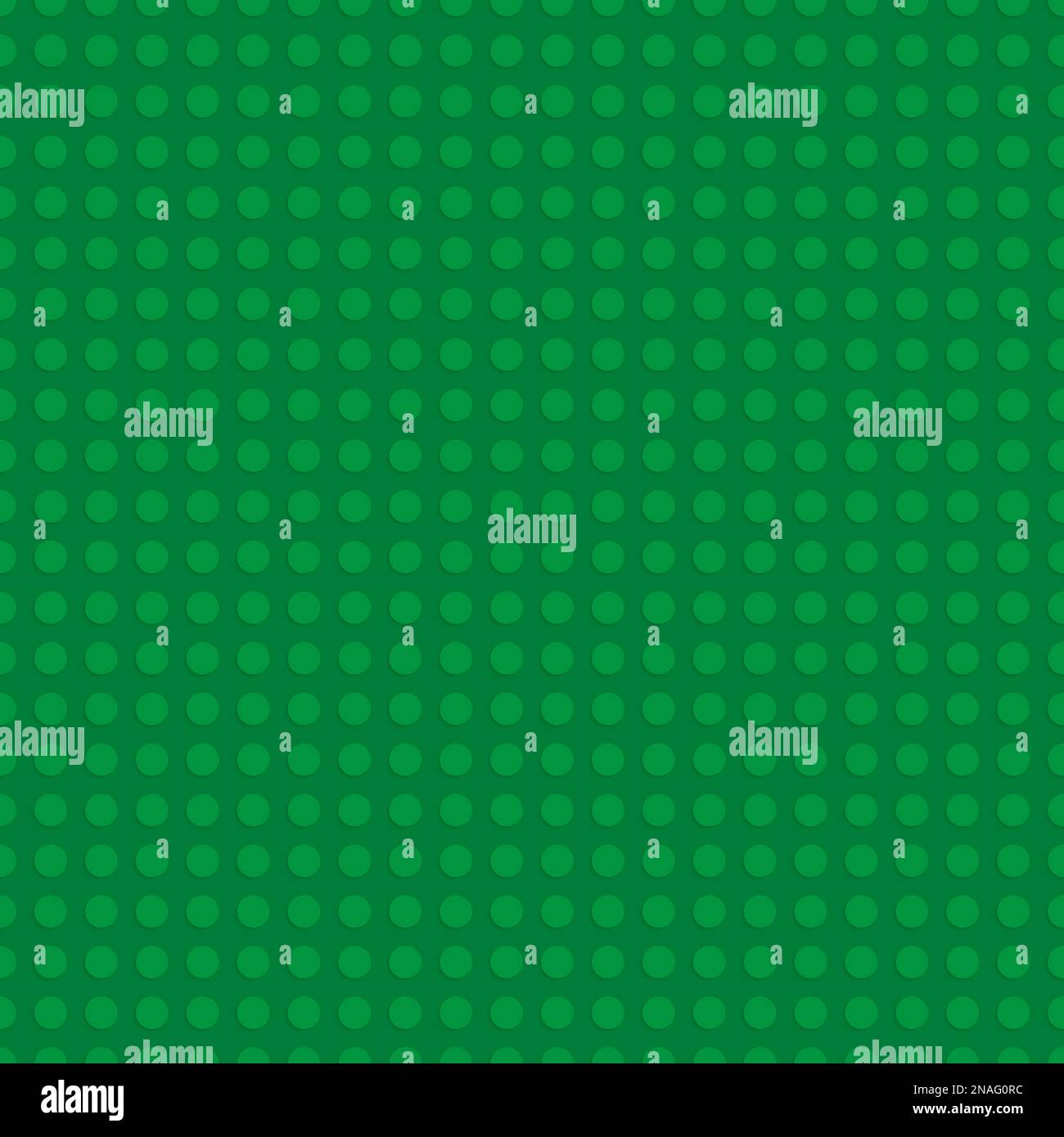 Green plastic construction plate. Seamless pattern background. Vector illustration Stock Vector