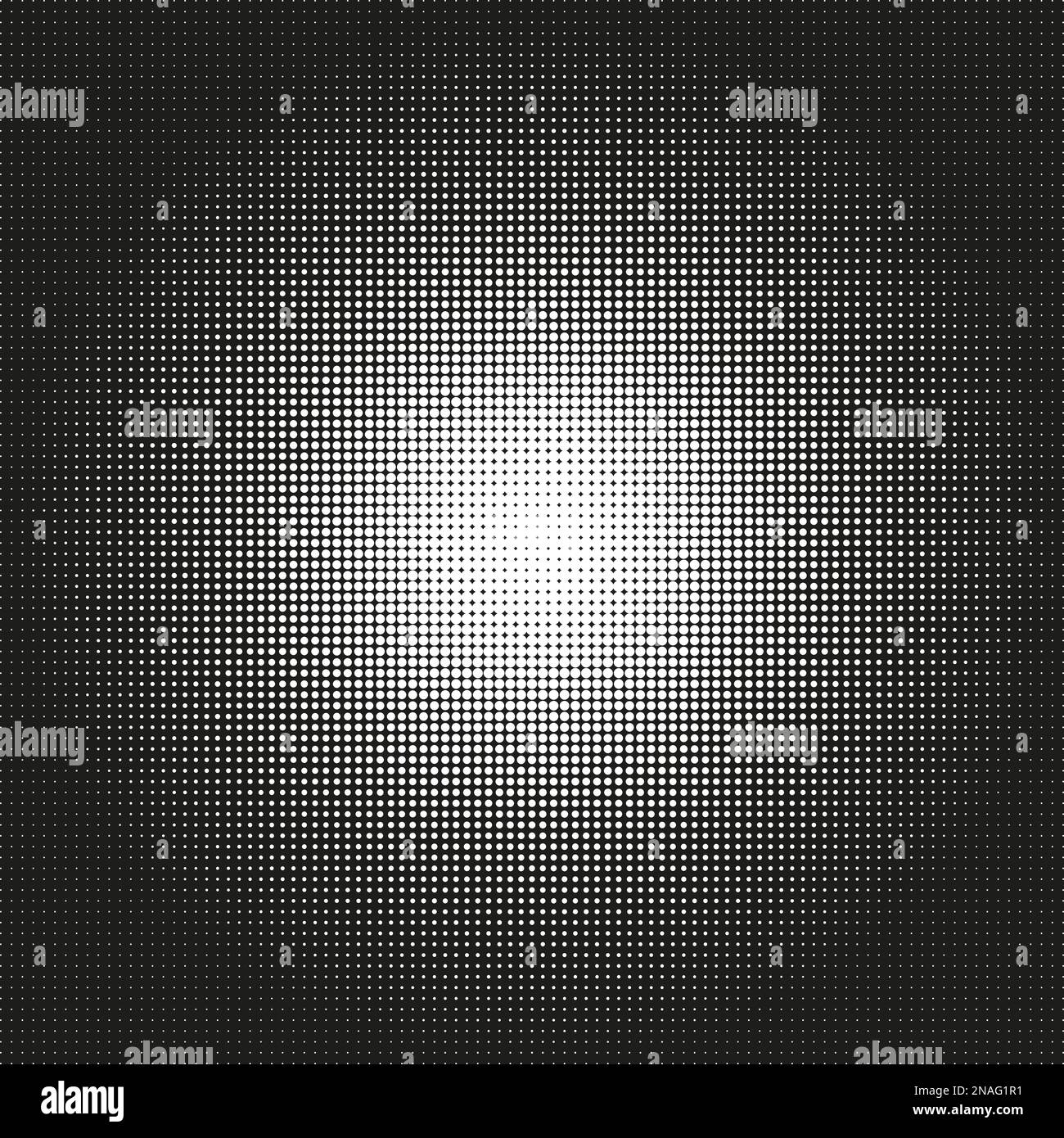 halftone circle vector logo symbol, icon, design. abstract dotted Stock Vector