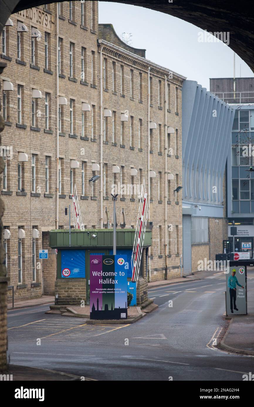 Nestle Halifax factory,Halifax,UK, is home to Quality Street, the world