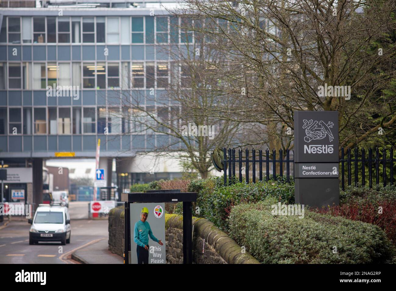 Nestle Halifax factory,Halifax,UK, is home to Quality Street, the world