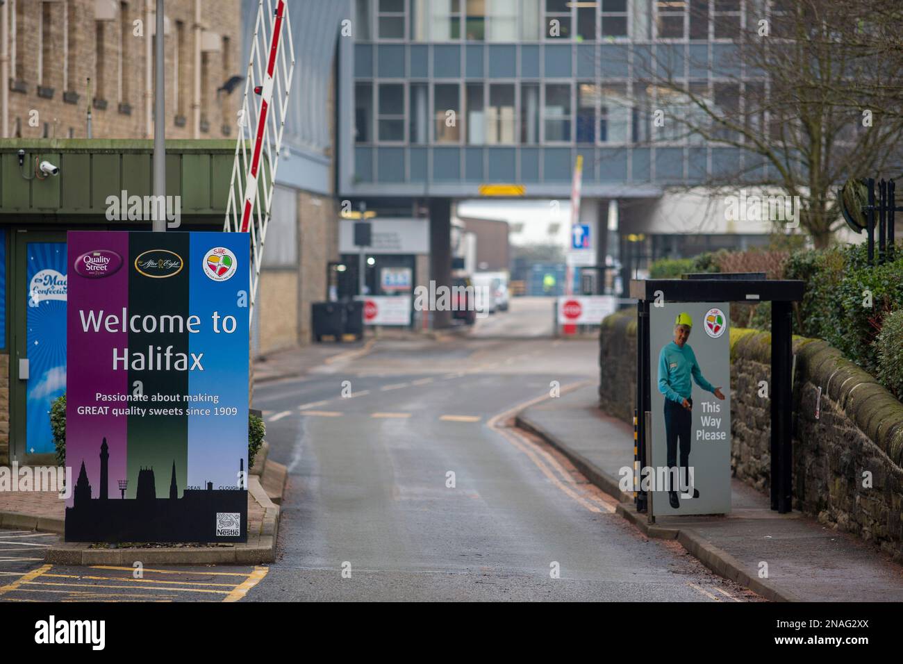 Nestle Halifax factory,Halifax,UK, is home to Quality Street, the world
