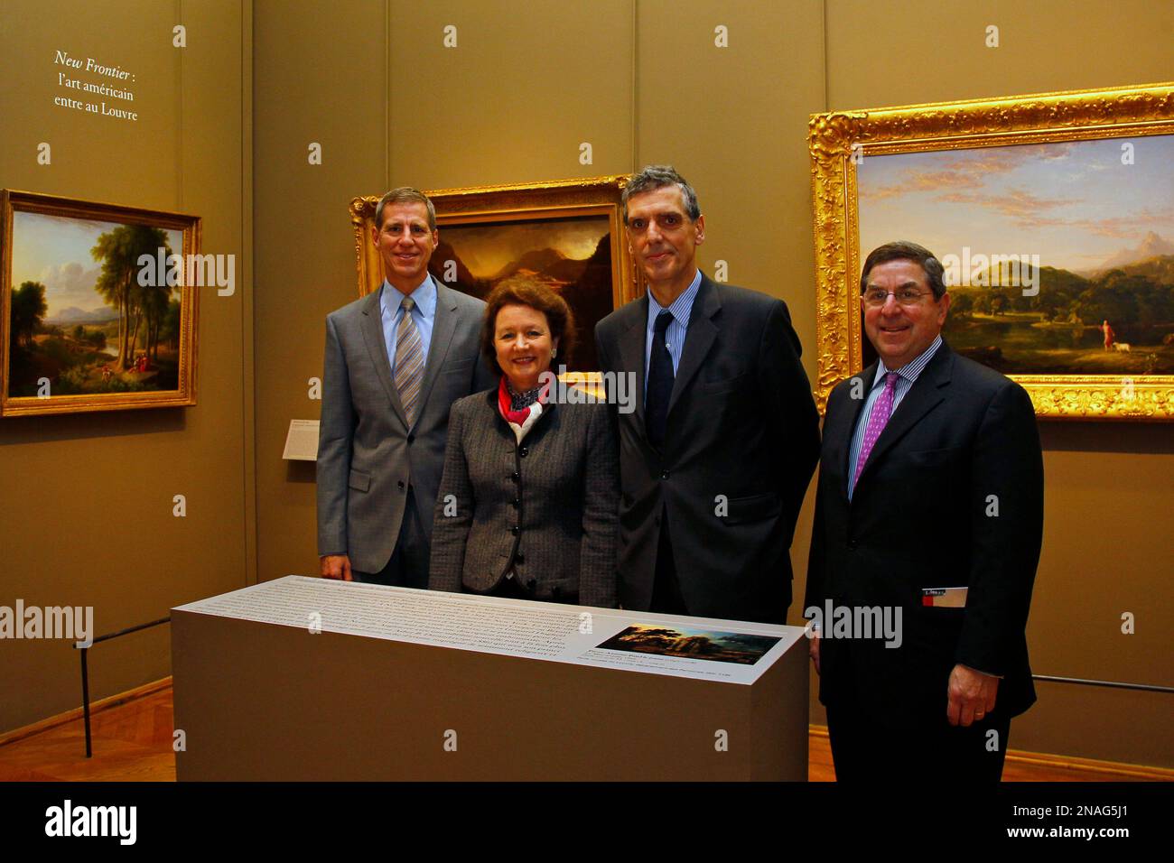 FOR STORY FRANCE AMERICANS AT THE LOUVRE Louvre Museum Director Henri