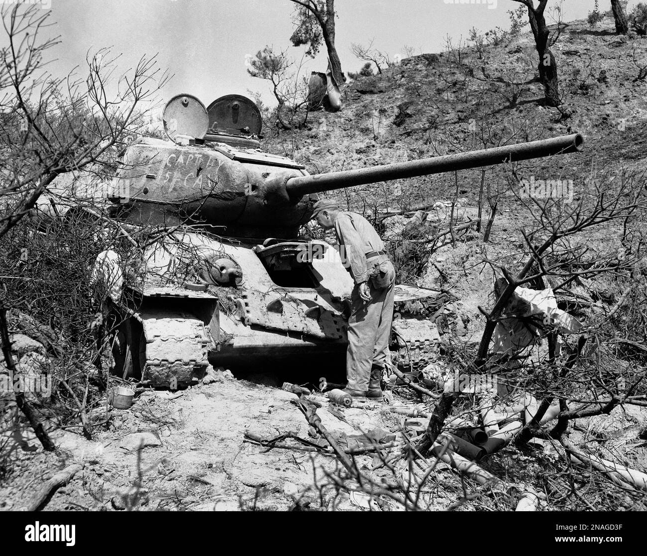 Col. John D. Howe of Benton, Ark., deputy operational engineer of the ...