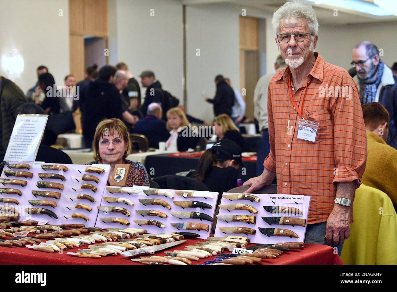 Entirely dedicated to custom cutlery, the Euro Knife Show brings