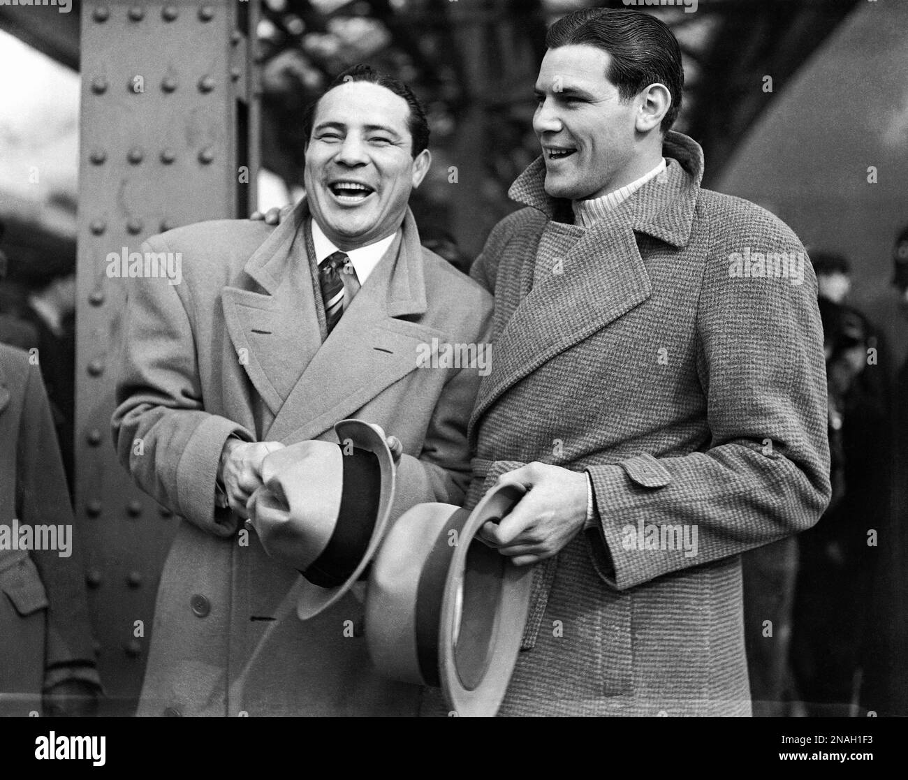 Max Baer, the American heavyweight boxer, arrived on the Berengaria ...