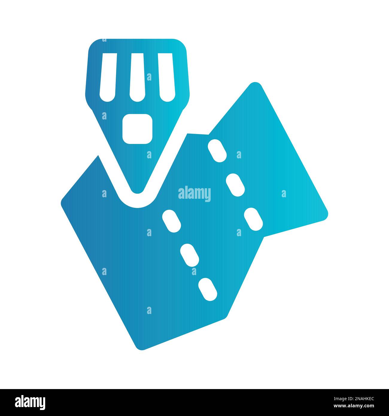 Simple vector icon store on map Stock Vector Image & Art - Alamy