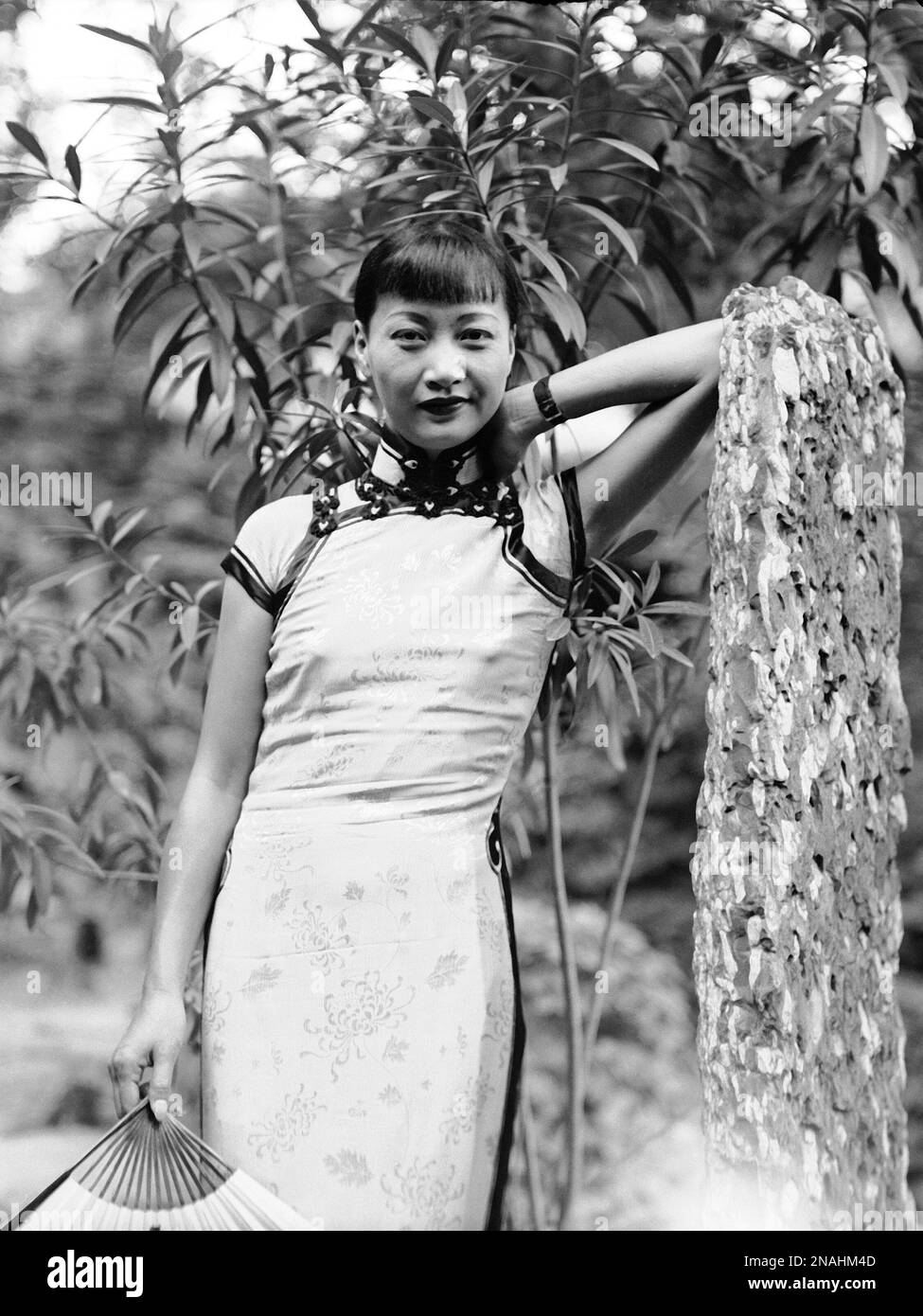 Anna May Wong, famous ChineseAmerican actress is shown in this undated
