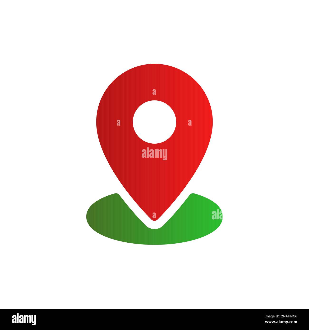 Simple vector icons. Flat illustration on a theme location Stock Vector ...