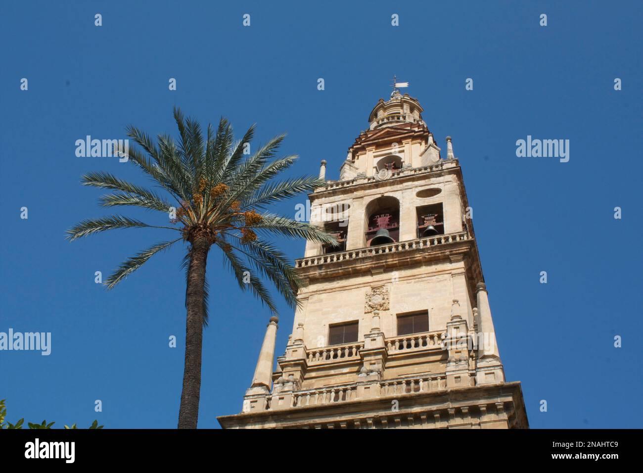 Torre del Alminar, Mezquita, Cordoba, Andalusia, Spain Stock Photo