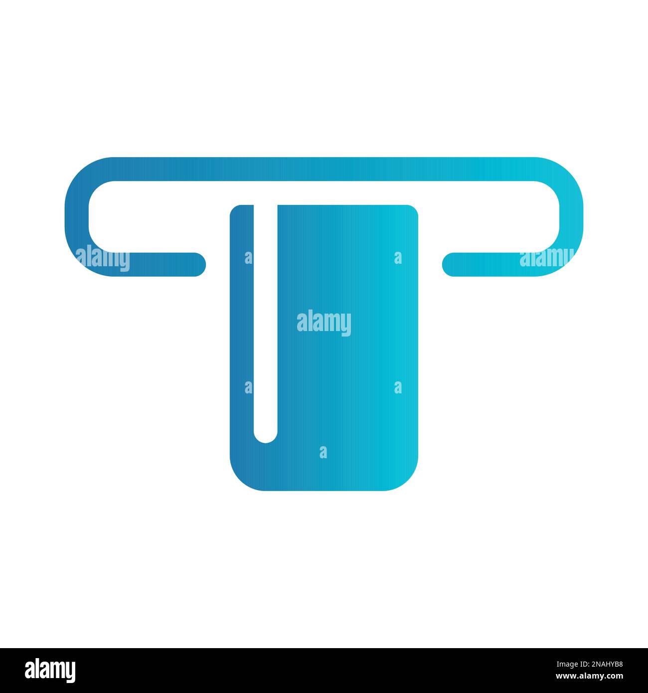 Simple vector icon bank card Stock Vector