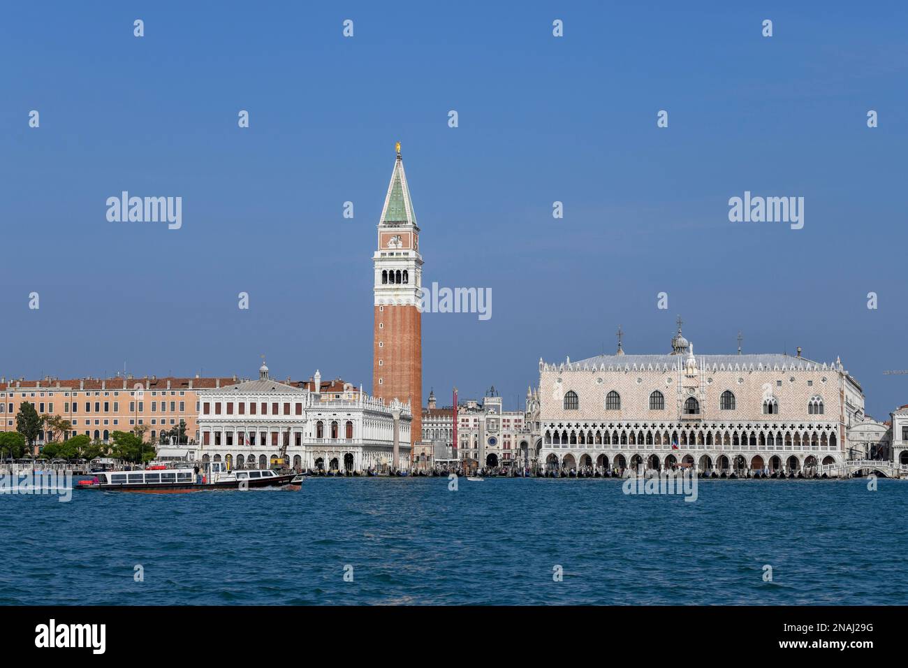 St. Mark's Rower Campanile San Marco, St. Mark's Tower and Doge's Palace, San Marco ...