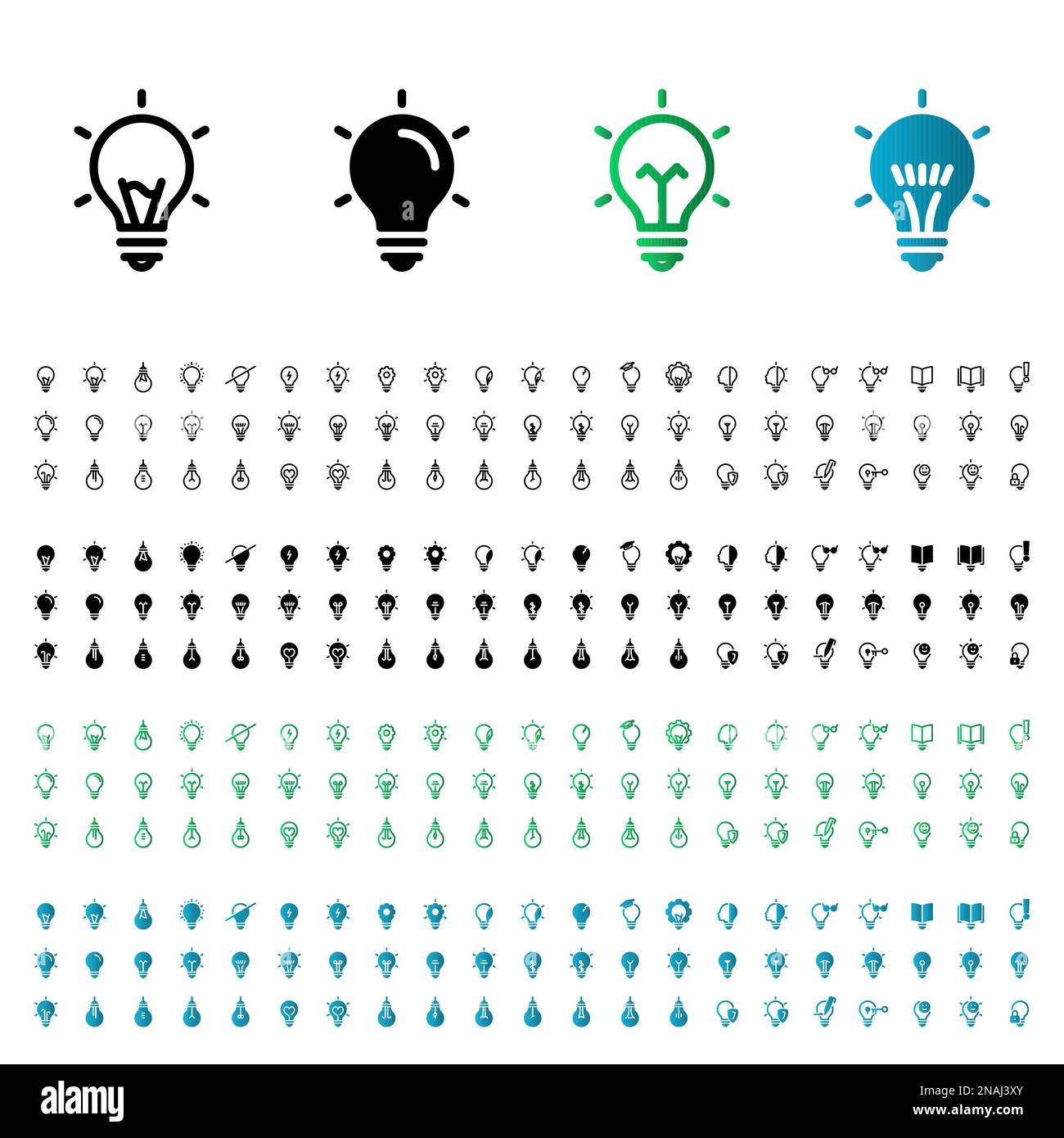 Brainstorm icon line simple hi-res stock photography and images - Alamy