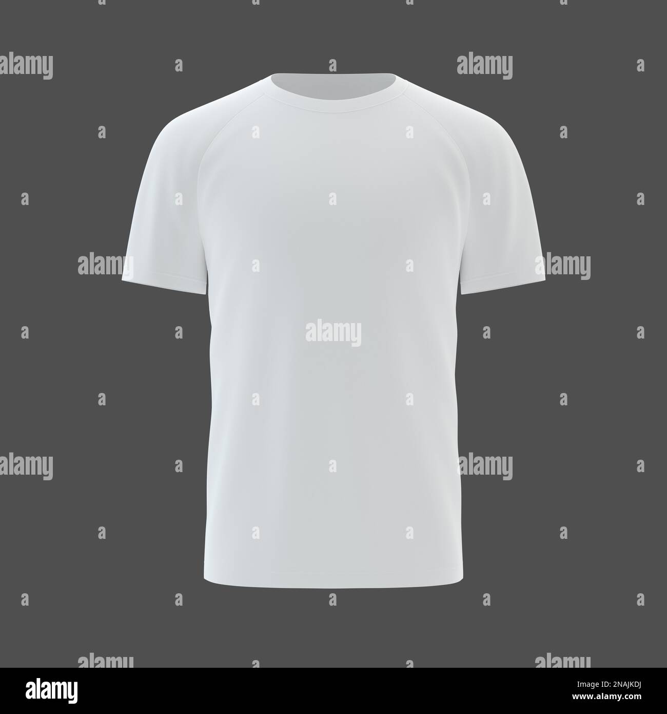 Male blank t-shirt template, natural shape on invisible mannequin, for ...