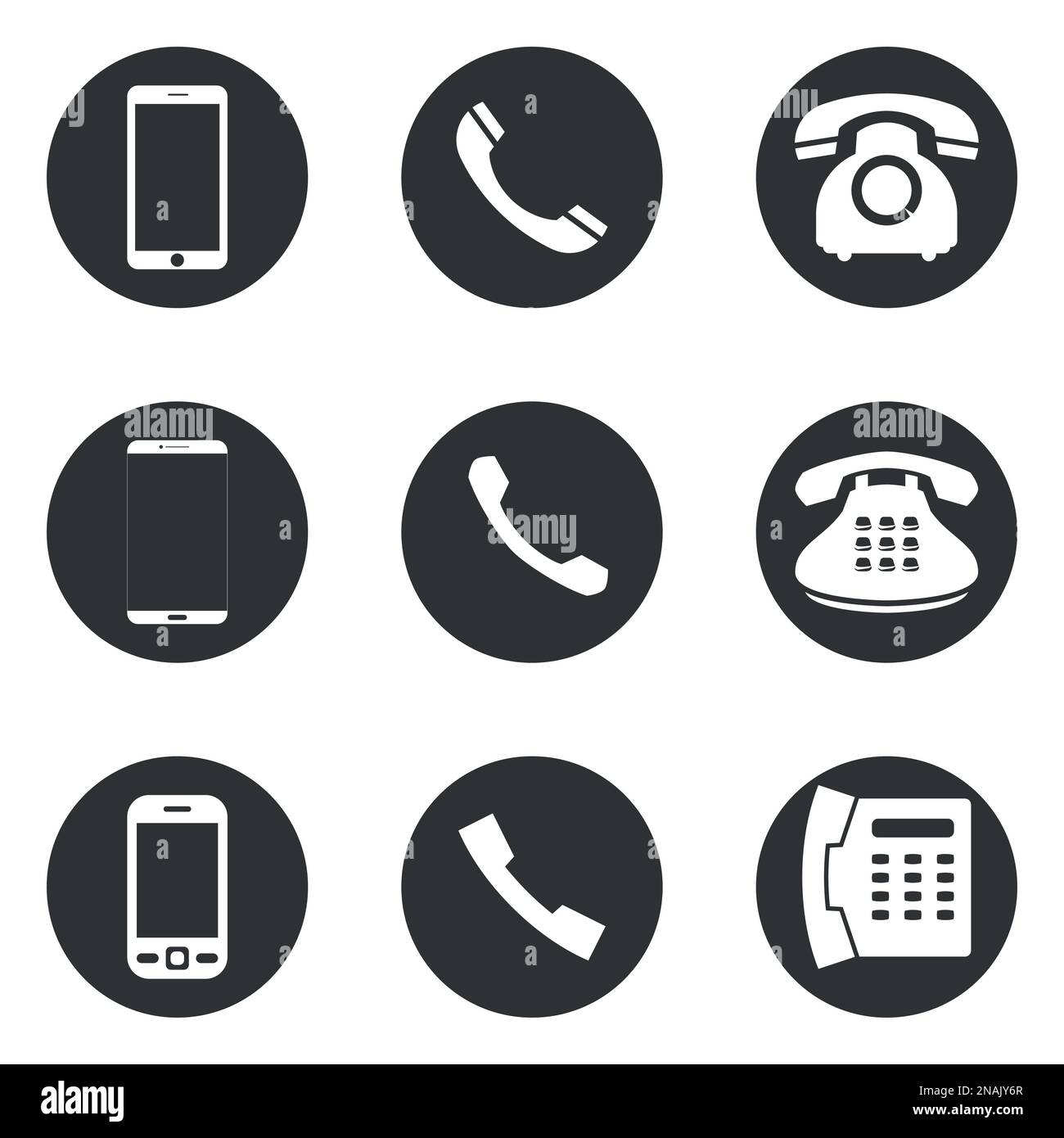Retro telephone home Stock Vector Images - Alamy