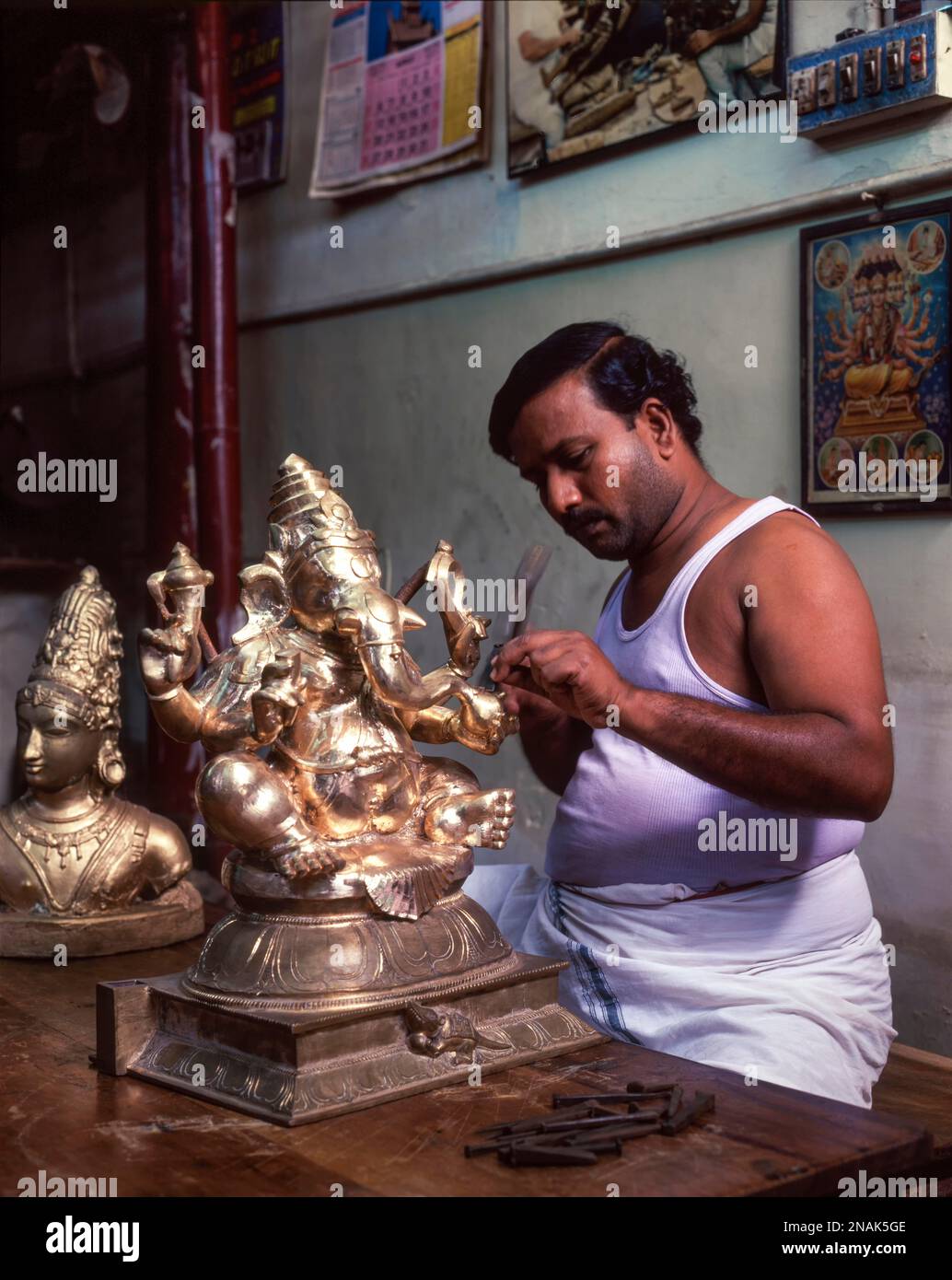 India tamil nadu swamimalai bronze hires stock photography and images