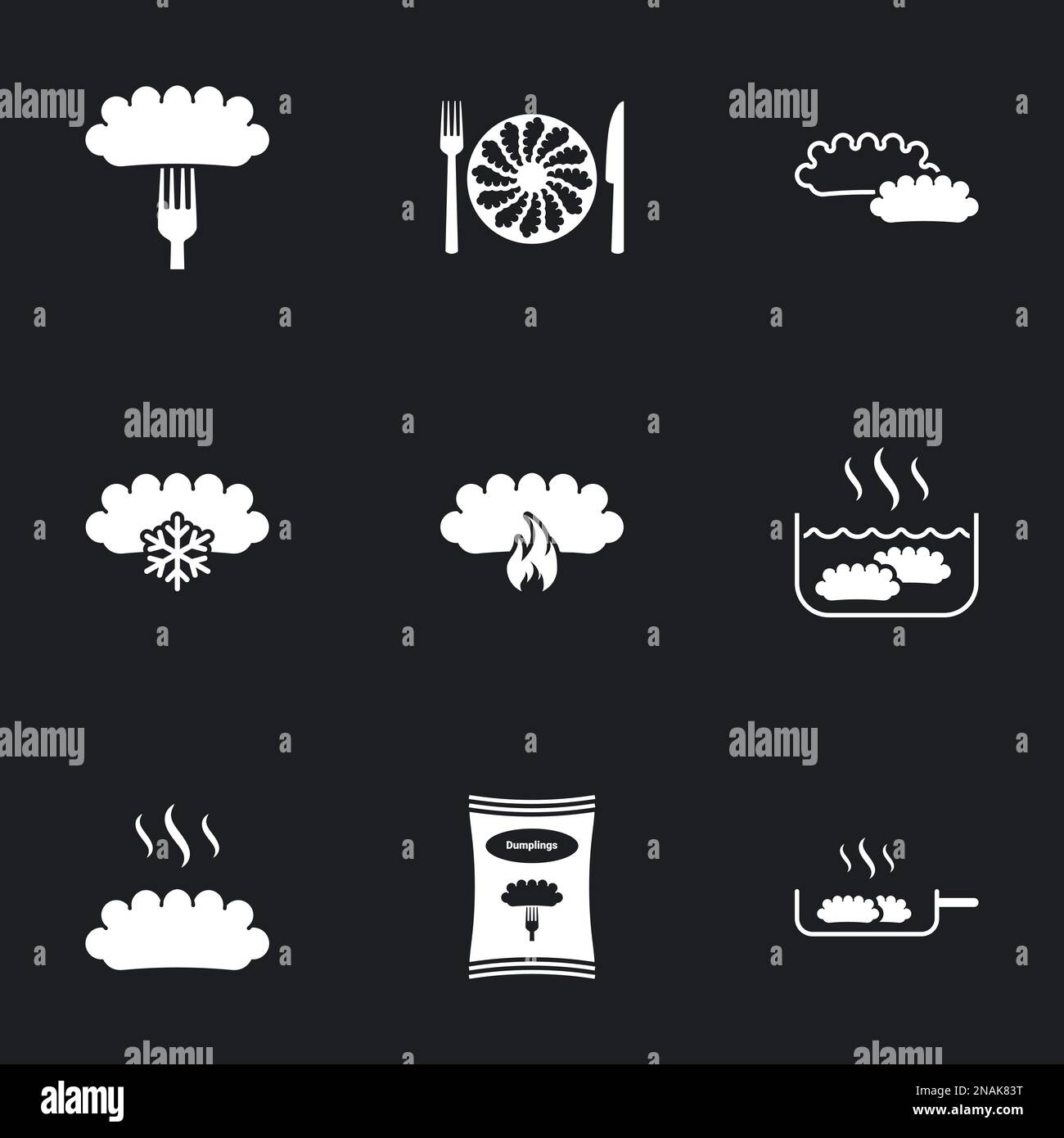 Icons For Theme Dumplings Black Background Stock Vector Image Art icons-for-theme-bathroom-black-background-stock-vector-image-art-alamy
