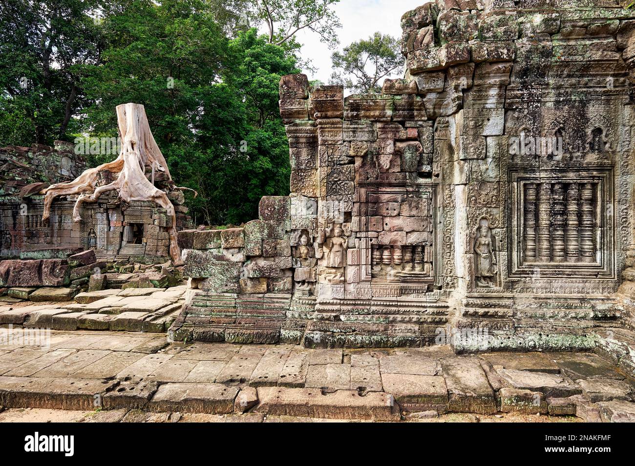 Preah Kahn temple. Siem Reap. Cambodia Stock Photo