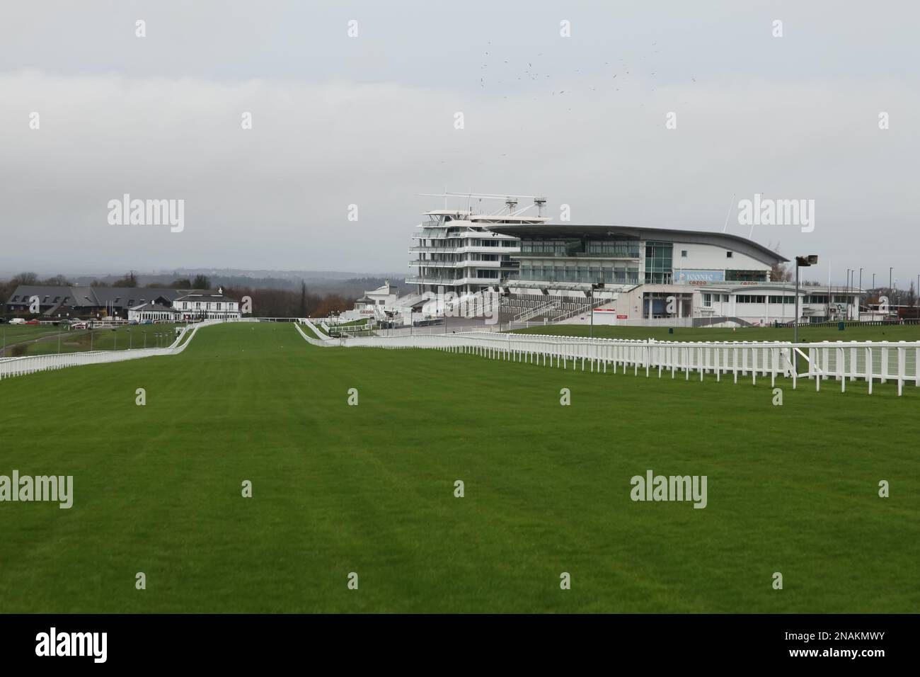 Epsom Downs Racecourse from Tattenham Corner, Surrey, England, UK, 2023 ...