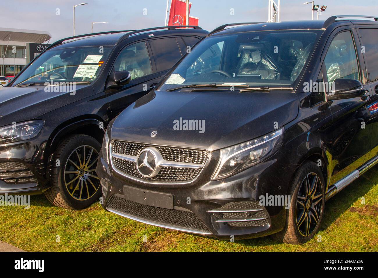 New BMW 2023 cars; Unregistered motors after delivery at BMW dealership ...