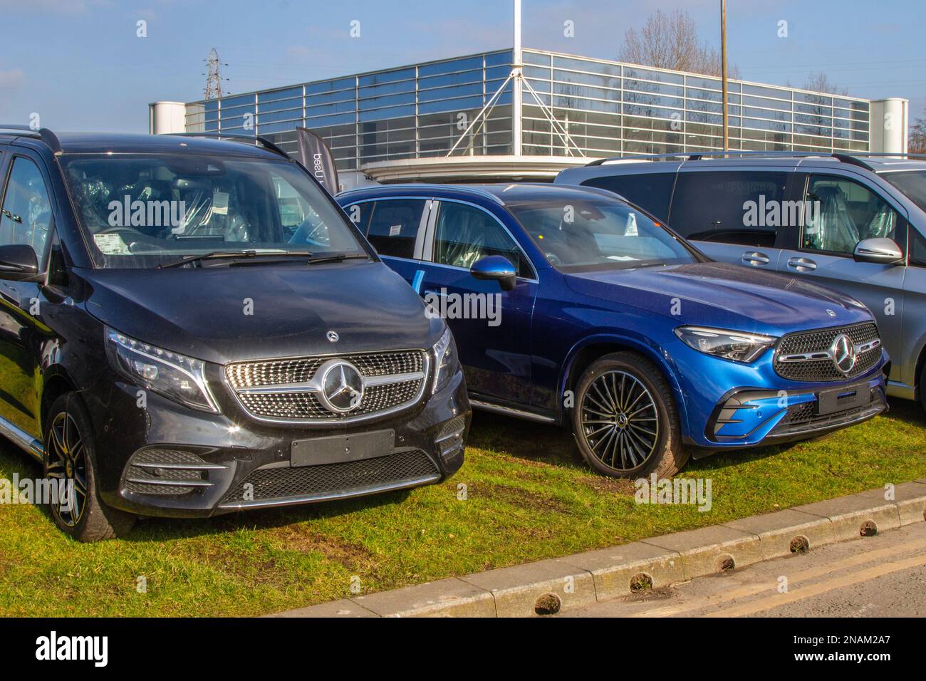 New BMW 2023 cars; Unregistered motors after delivery at BMW dealership ...