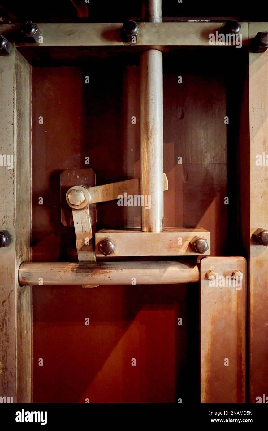 Machine Levers, Pivot Points, and Shafts in a Frame Stock Photo Alamy