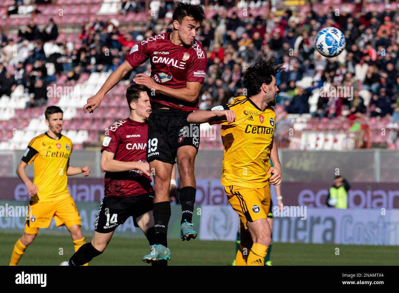 Daniele Liotti (Cosenza) after the goal of 1-1 during AC Pisa vs Cosenza  Calcio, Italian soccer Serie B match in Pisa, Italy, April 30 2022 Stock  Photo - Alamy