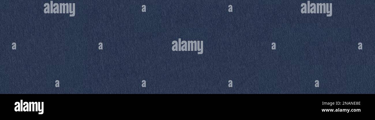 Dark blue felt texture for design. Panoramic seamless pattern. Stock Photo