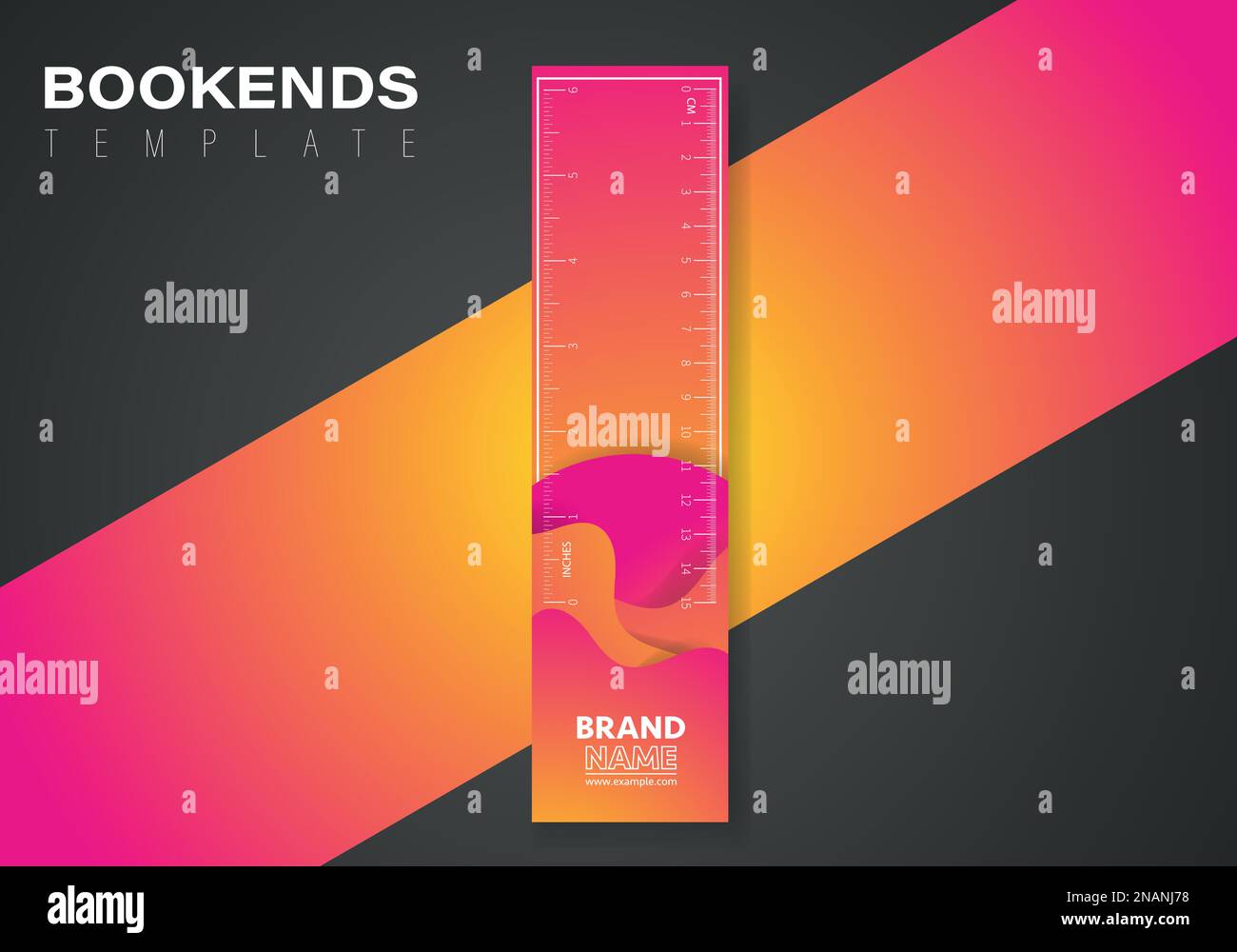 Abstract dynamic gradient graphic elements in modern style. Purple and