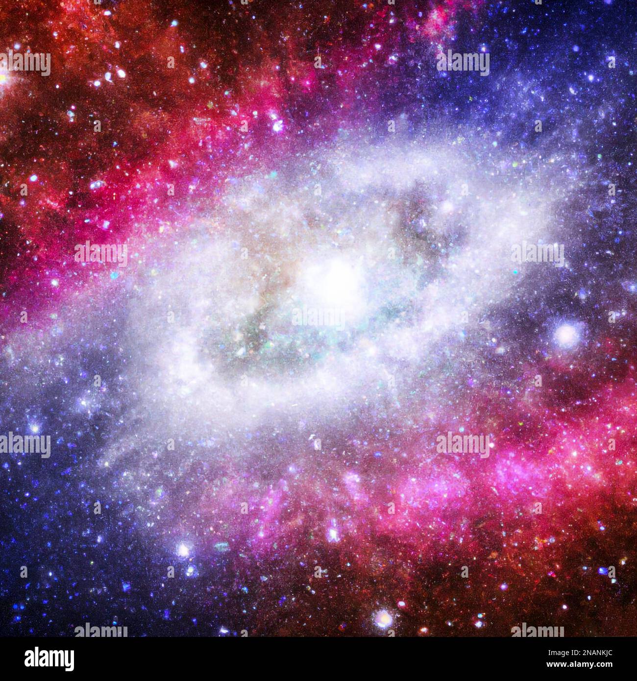 Abstract astral cosmic, nebula galaxy background – Digital Illustration