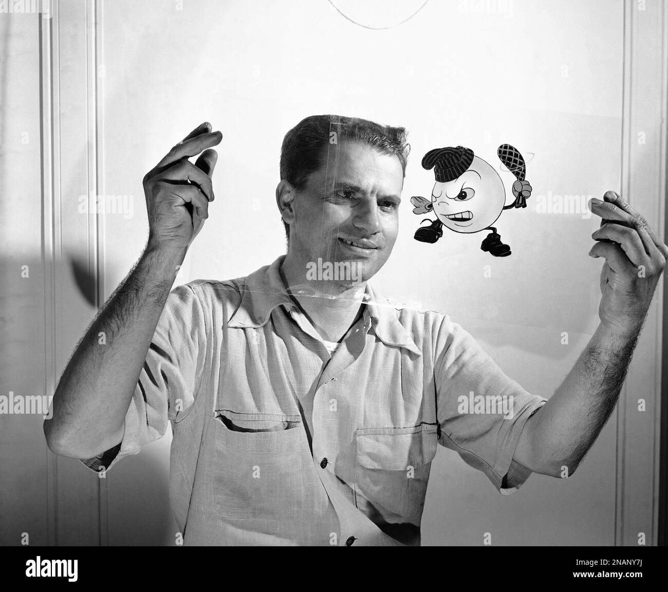 Rudolph Wendelin, Forest Service artist in Washington on June 17, 1950