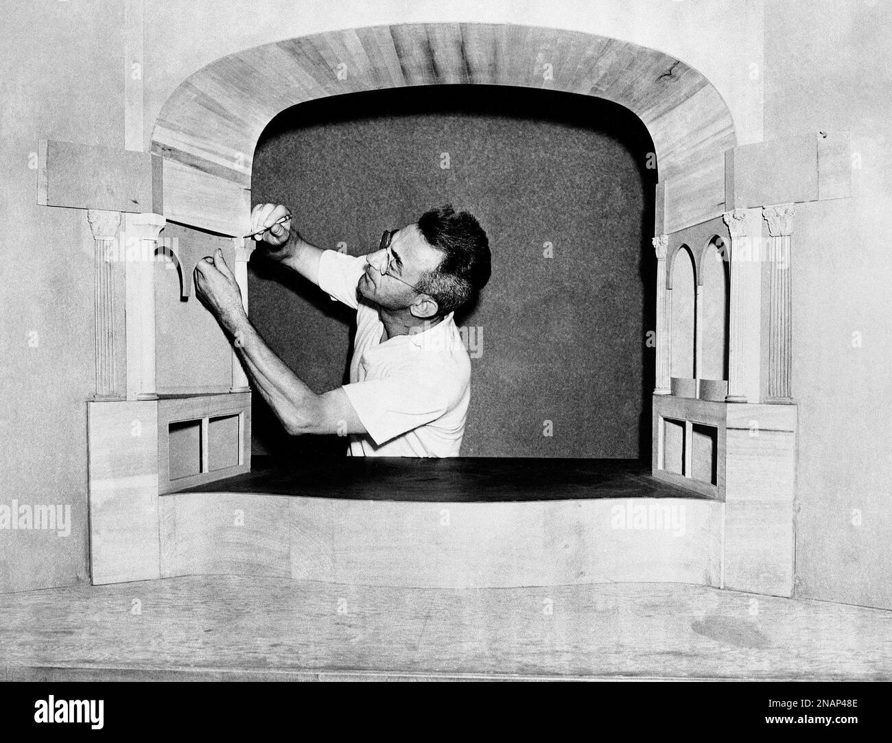 A carefully planned, accurate reproduction of Ford’s Theater as it was ...
