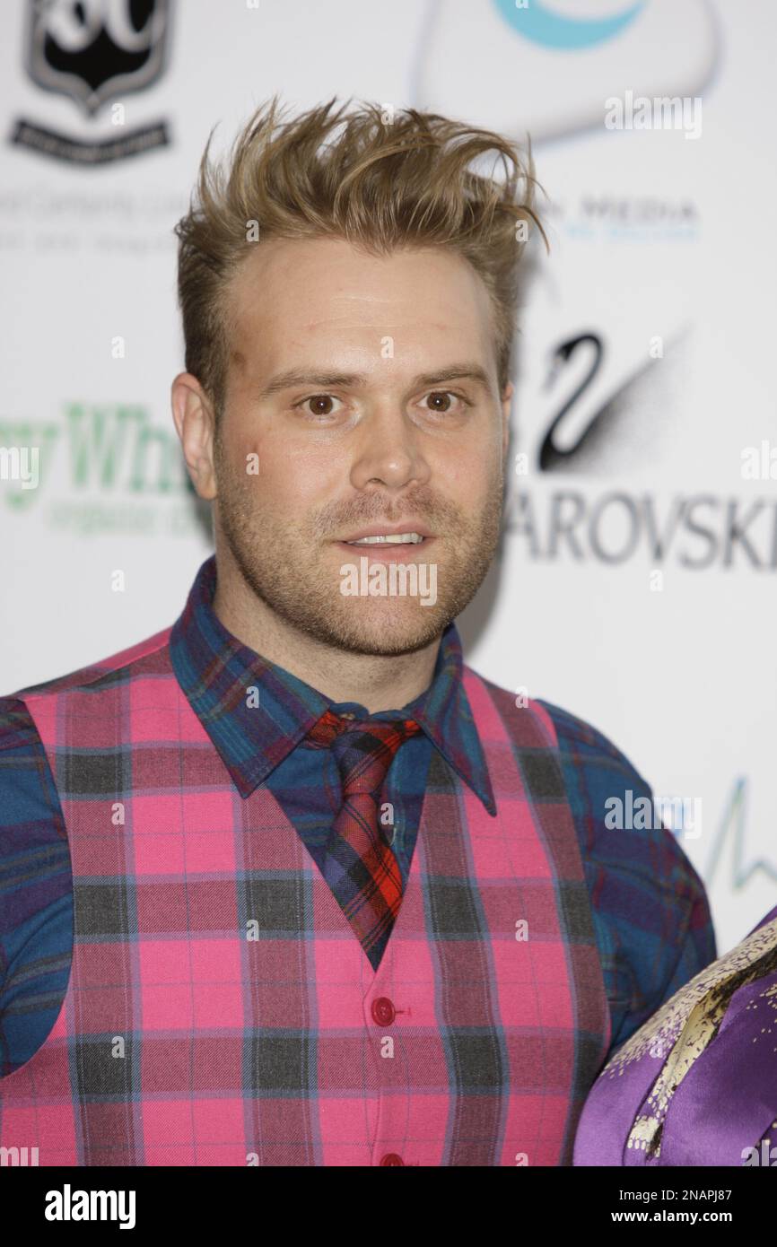 British singer Daniel Bedingfield arrives to Global Angel Awards at a