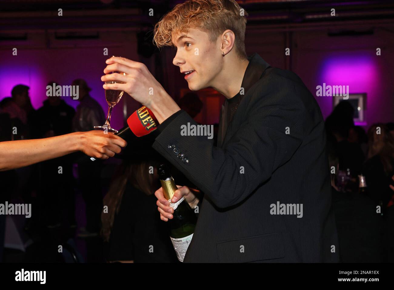 THEOZ, (Theodor Haraldsson) celebrates after Saturday&rsquo;s competition no