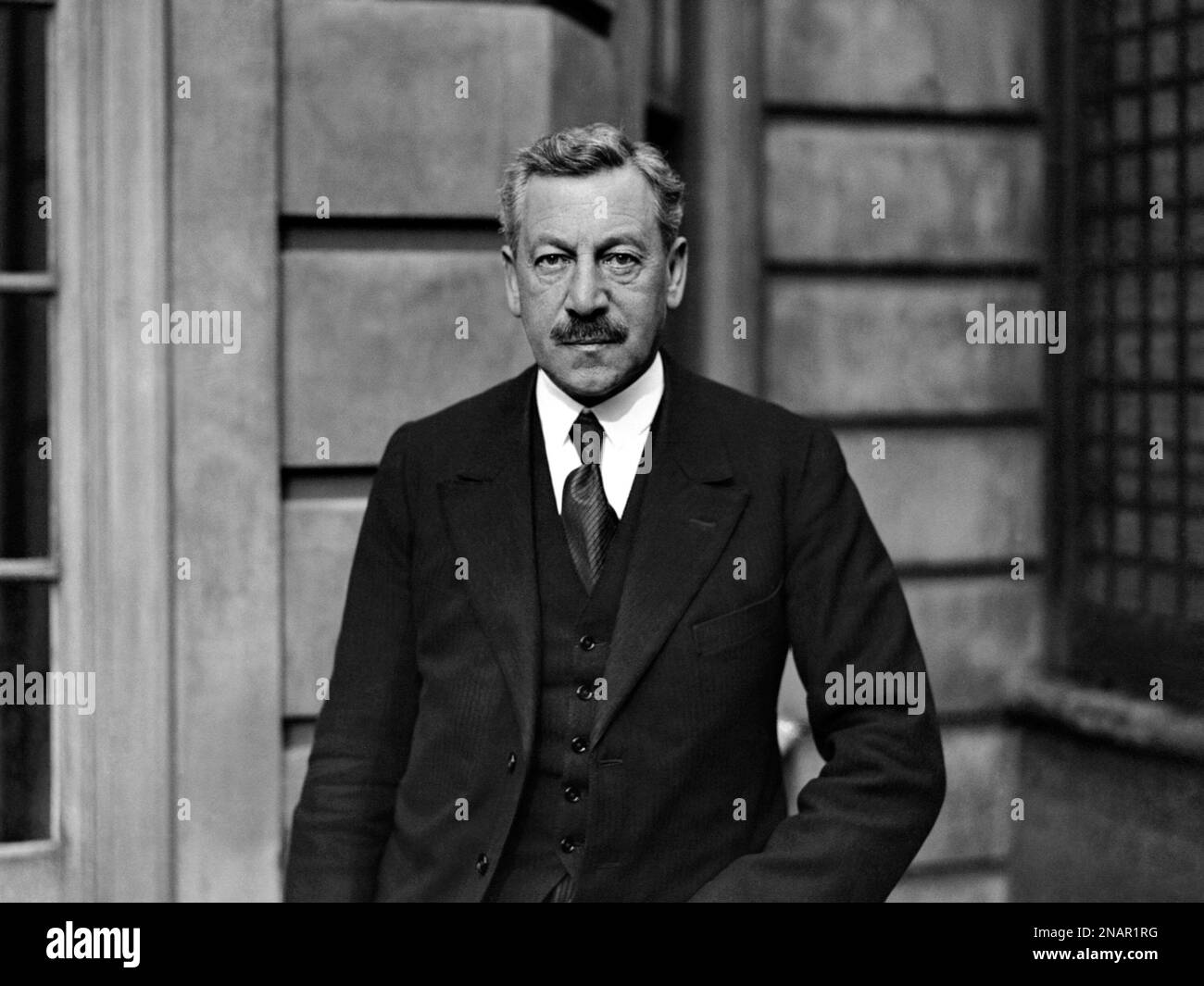 Sir Herbert Louis Samuel, Britain's Home Secretary shown around August