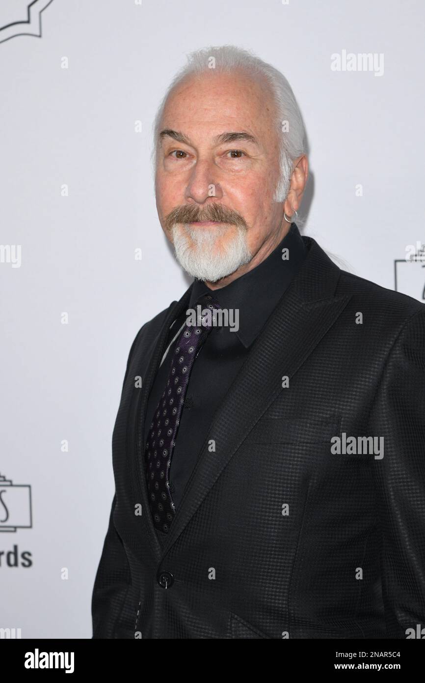 February 11, 2023, Los Angeles, California, USA: RICK BAKER attends the 10th Annual Make-Up Artists & Hair Stylists Guild Awards at The Beverly Hilton in Los Angeles, California (Credit Image: © Charlie Steffens/ZUMA Press Wire) EDITORIAL USAGE ONLY! Not for Commercial USAGE! Stock Photo