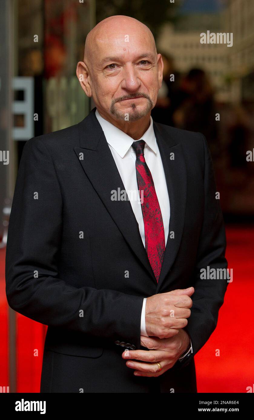 Sir Ben Kingsley arrives for the Royal Film Performance of Hugo, a ...