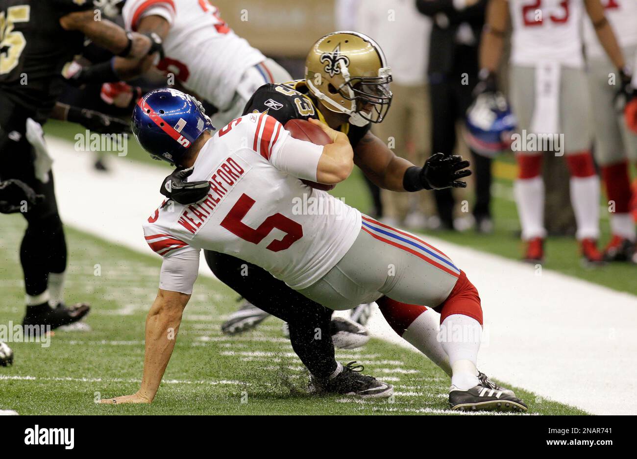 The Saints punter ever since '09 has been @thomasmorstead The Saints punter  from '06-08 was @weatherford5 Without looking it up, can…