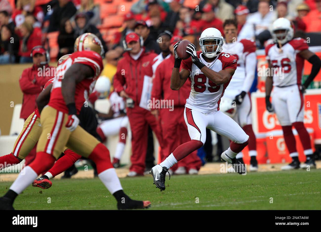 Arizona Cardinals wide receiver DeMarco Sampson (89) against the San