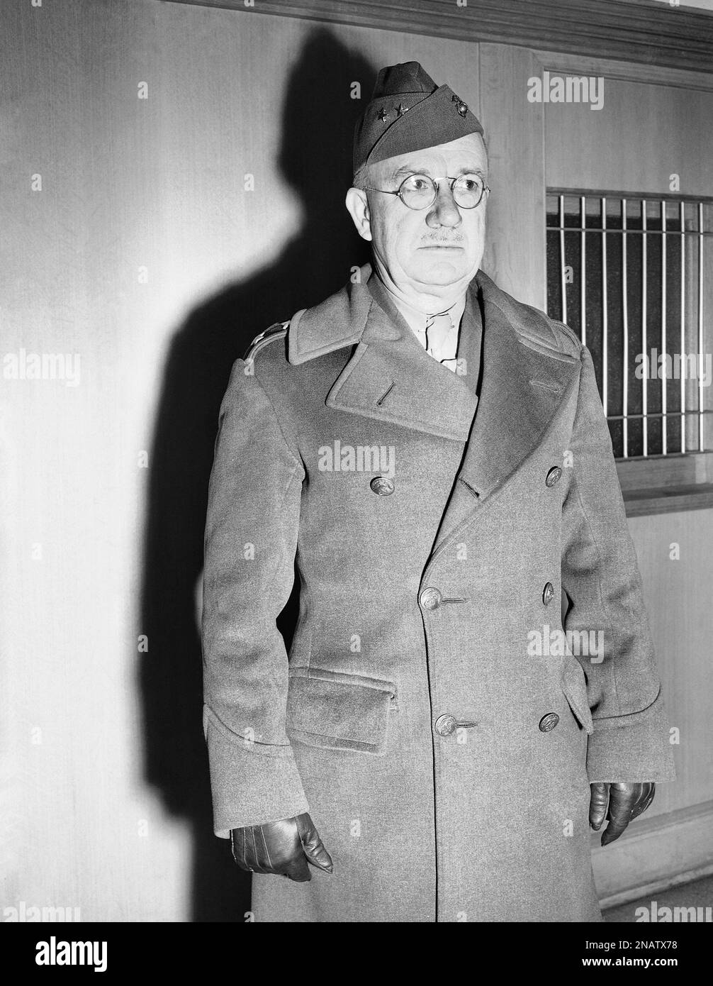 Major General Holland M. Smith, commander Amphibious force of the