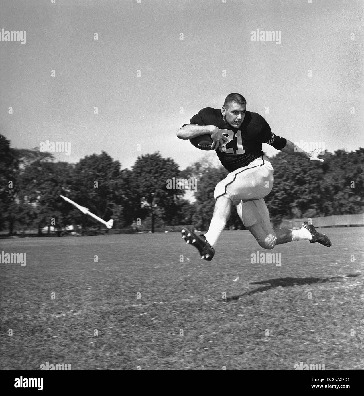 Robert Anderson from Cocoa, Fla., during an Army football workout in
